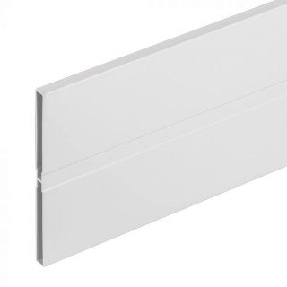 Cross divider profile, 600 housings, silk white, lum ORGA-LINE paskirstymo sistema